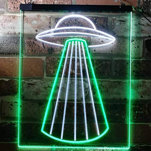 Space Ship UFO LED Neon Light Sign - Way Up Gifts