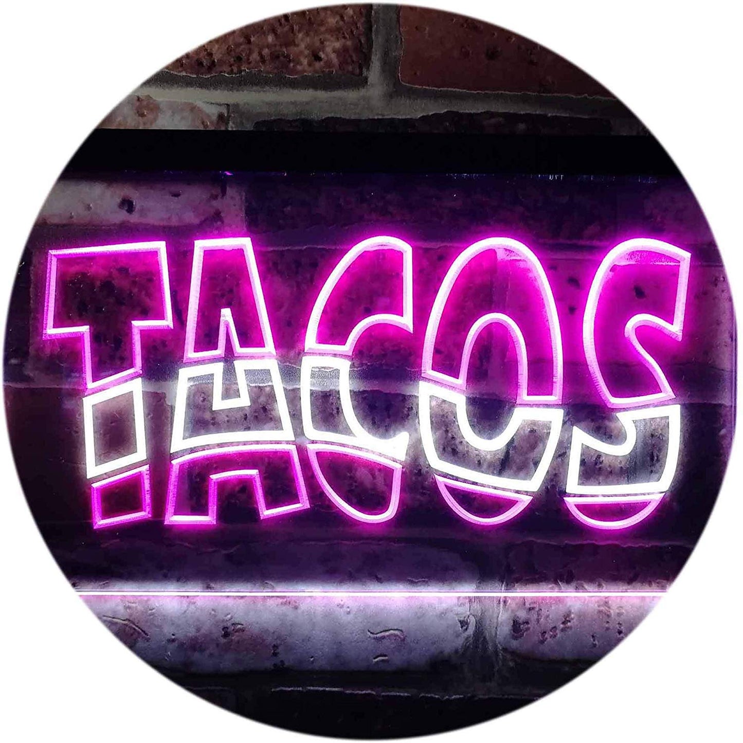 Mexican Restaurant Tacos LED Neon Light Sign - Way Up Gifts