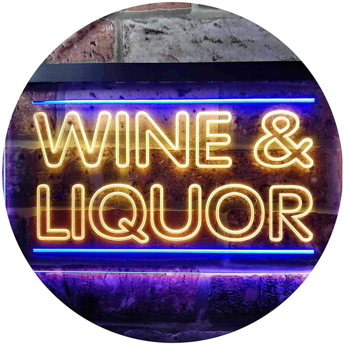 Wine Liquor LED Neon Light Sign - Way Up Gifts