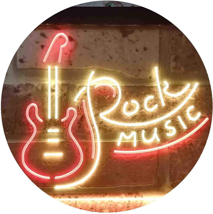 Guitar Rock Music LED Neon Light Sign - Way Up Gifts