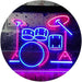 Drum Set Music Instruments LED Neon Light Sign - Way Up Gifts