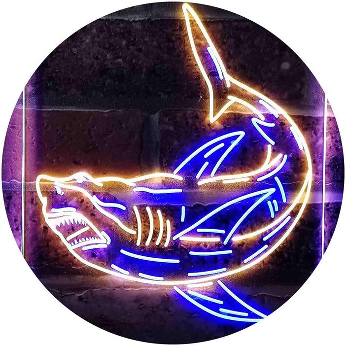 Shark Man Cave LED Neon Light Sign - Way Up Gifts