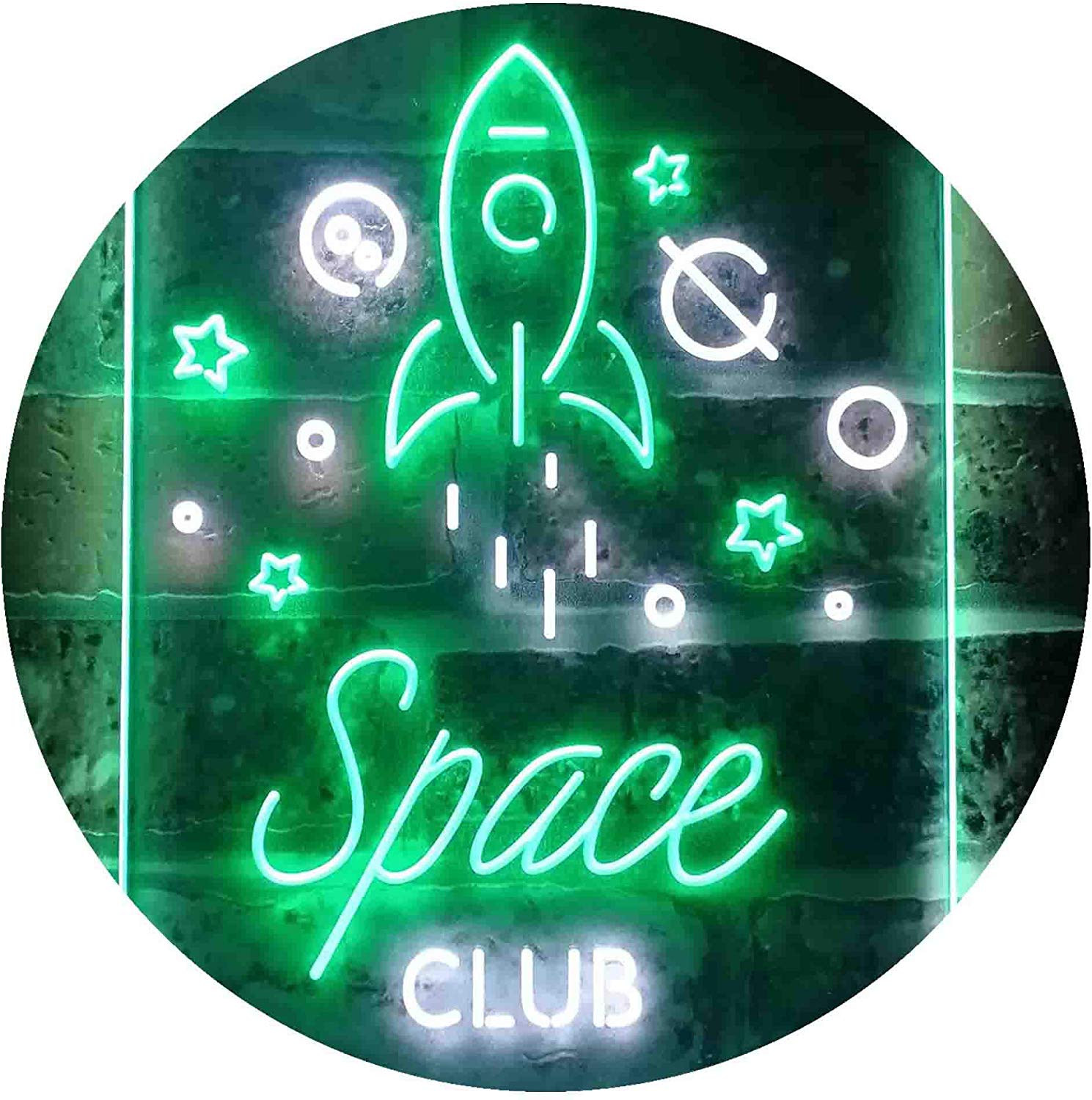 Buy Rocket Space Club Kids Room Decor LED Neon Light Sign – Way Up Gifts