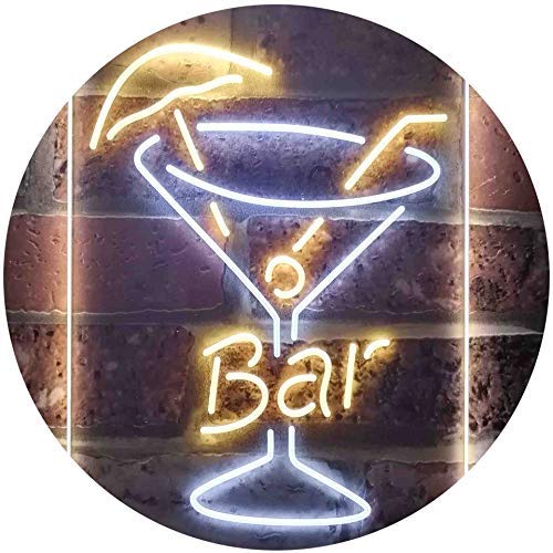 Cocktail Glass Bar LED Neon Light Sign