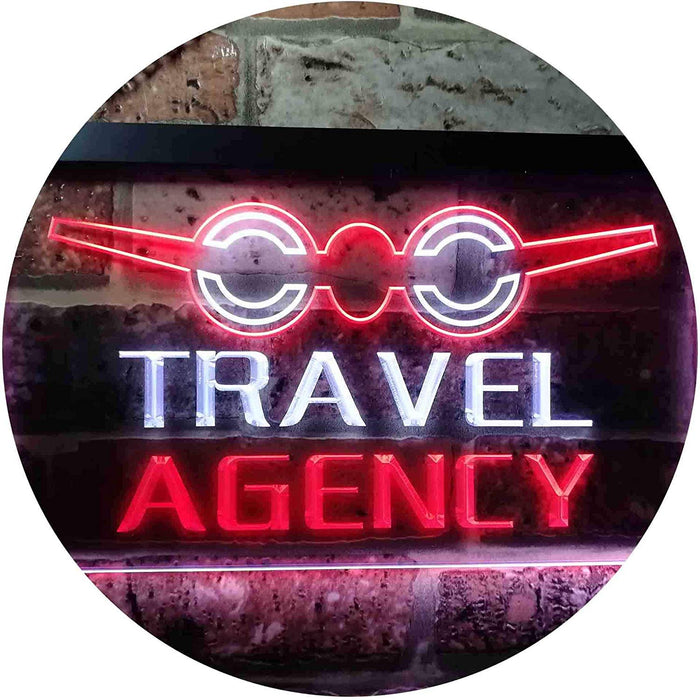 Travel Agency LED Neon Light Sign - Way Up Gifts