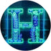 Family Name Letter H Monogram Initial LED Neon Light Sign - Way Up Gifts