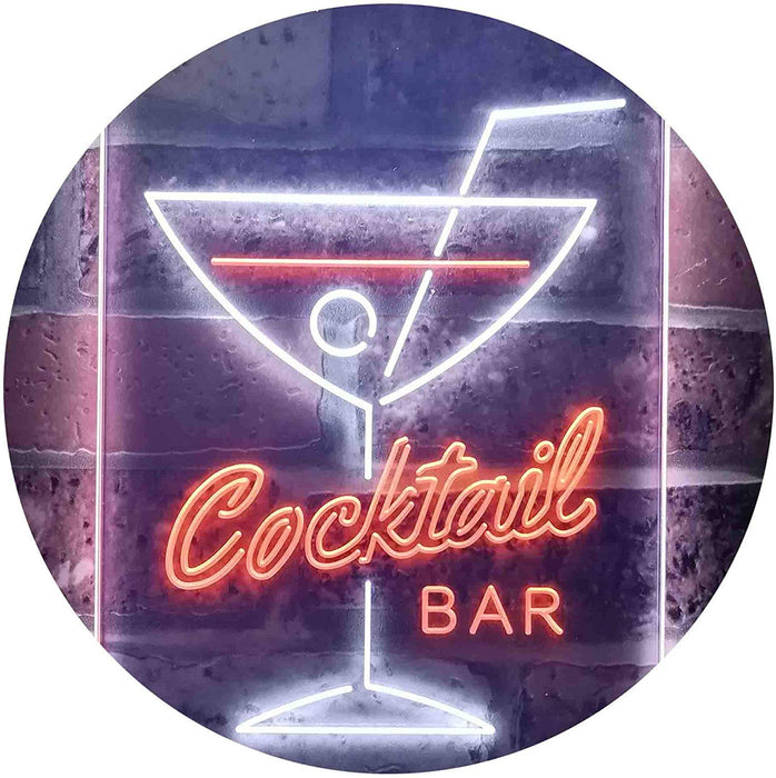 Cocktail Bar LED Neon Light Sign - Way Up Gifts