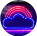 Rainbow Cloud Kids Room Decor LED Neon Light Sign - Way Up Gifts