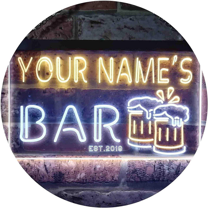 Custom Beer Mugs Bar LED Neon Light Sign - Way Up Gifts