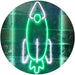 Space Shuttle Rocket Kids Wall Decor LED Neon Light Sign - Way Up Gifts