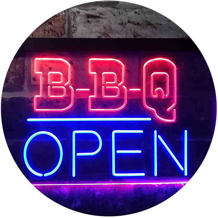 Open BBQ LED Neon Light Sign - Way Up Gifts