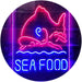 Seafood LED Neon Light Sign - Way Up Gifts