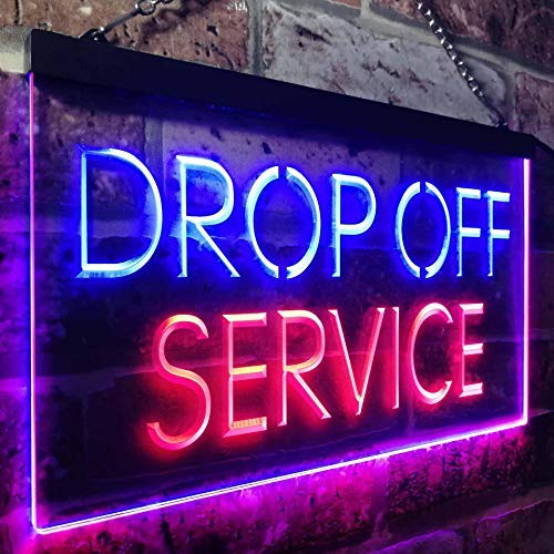 Drop Off Service LED Neon Light Sign - Way Up Gifts