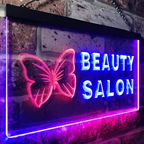 Butterfly Beauty Salon LED Neon Light Sign - Way Up Gifts