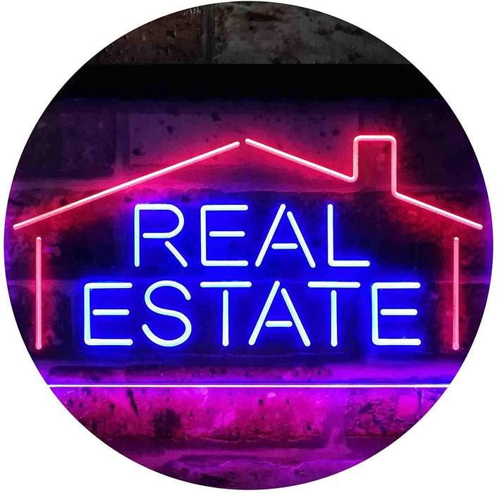Real Estate Agency LED Neon Light Sign - Way Up Gifts