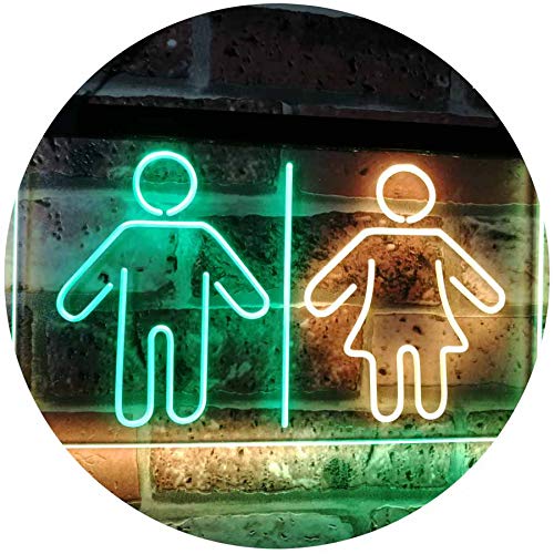 Buy Restrooms LED Neon Light Sign — Way Up Gifts