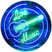 Live Music Guitar Band Room Studio LED Neon Light Sign - Way Up Gifts