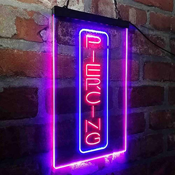 Vertical Piercing LED Neon Light Sign - Way Up Gifts