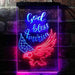 God Bless America Eagle LED Neon Light Sign - Way Up Gifts