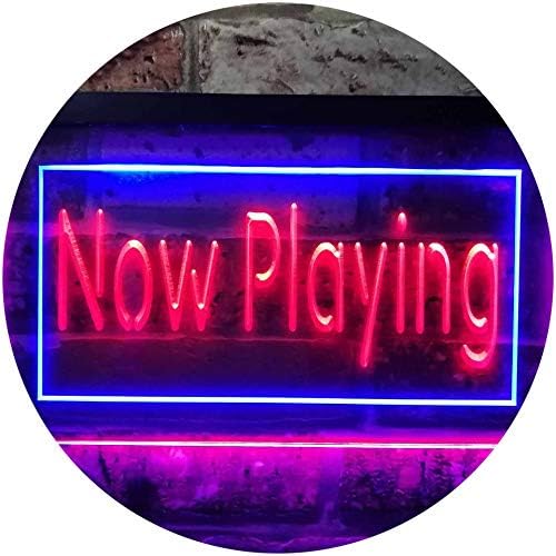 Now Playing Movie Night Home Theater LED Neon Light Sign - Way Up Gifts