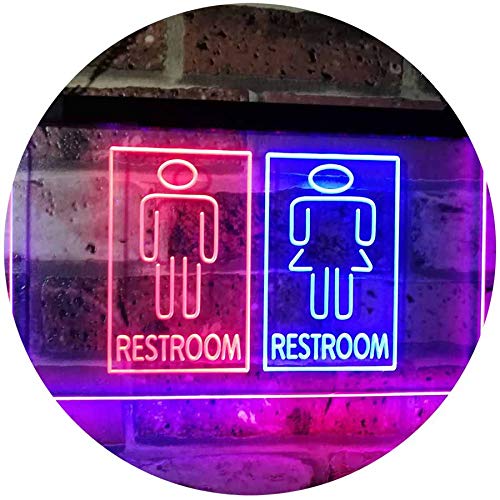 Buy Male Female Restroom LED Neon Light Sign — Way Up Gifts
