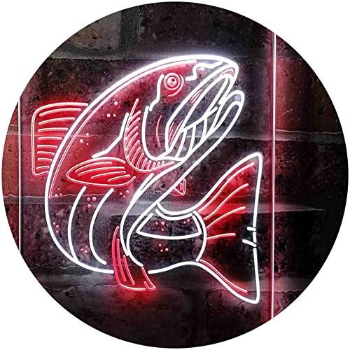 Salmon Fish LED Neon Light Sign - Way Up Gifts