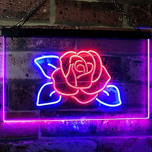 Rose Flower LED Neon Light Sign - Way Up Gifts