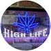 Marijuana Weed Leaf High Life LED Neon Light Sign - Way Up Gifts