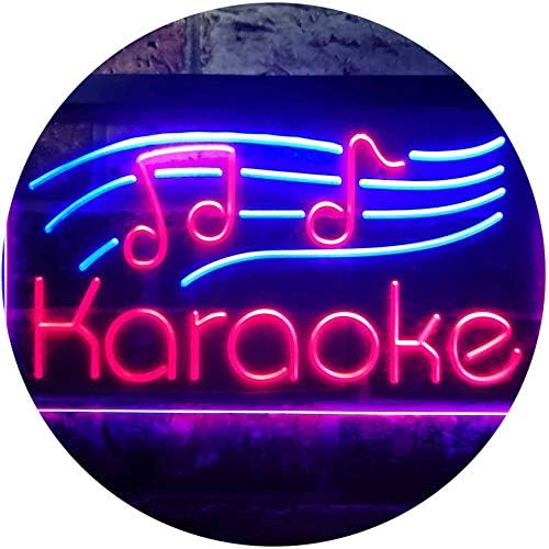 Karaoke Music Notes LED Neon Light Sign - Way Up Gifts