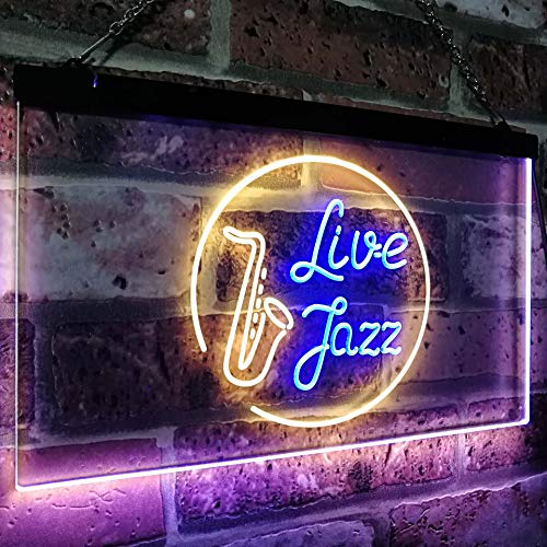 Music Live Jazz LED Neon Light Sign - Way Up Gifts