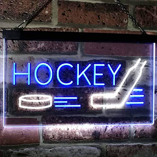 SLB Hockey Neon Sign - LED LAB CAVE
