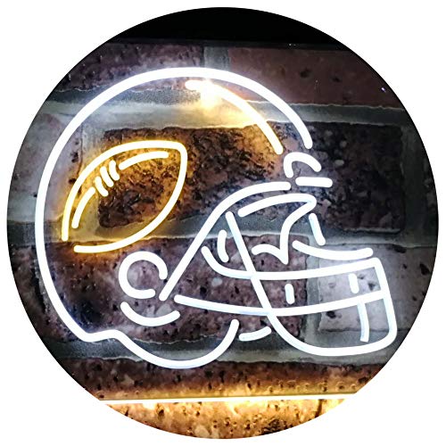 Sports Man Cave Football LED Neon Light Sign - Way Up Gifts