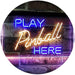 Arcade Game Room Play Pinball Here LED Neon Light Sign - Way Up Gifts
