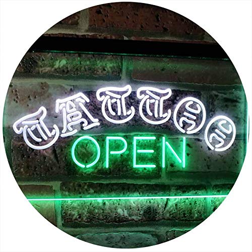 Tattoo Open LED Neon Light Sign - Way Up Gifts