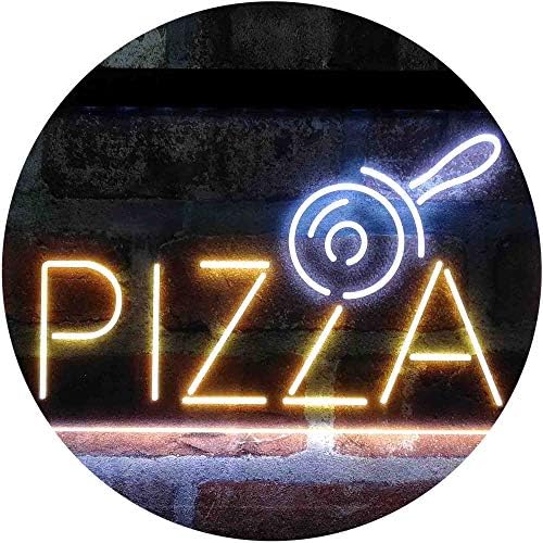 Pizza with Cutter Display LED Neon Light Sign - Way Up Gifts
