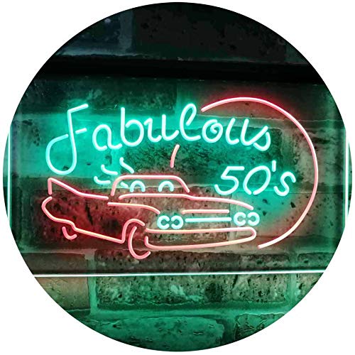 Fabulous 50s LED Neon Light Sign - Way Up Gifts