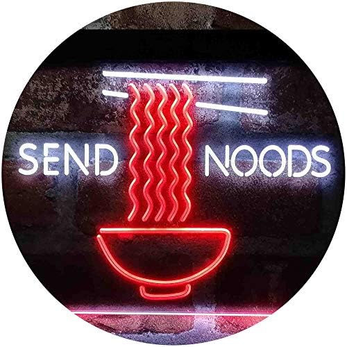 Humor Send Noods Nudes Noodles Home Decoration LED Neon Light Sign - Way Up Gifts