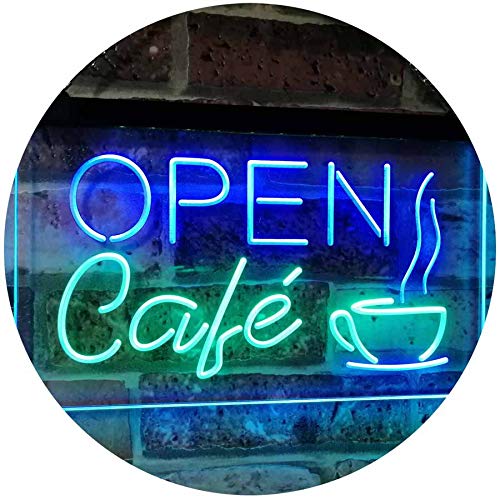 Cafe Open LED Neon Light Sign - Way Up Gifts
