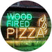 Wood Fired Pizza LED Neon Light Sign - Way Up Gifts