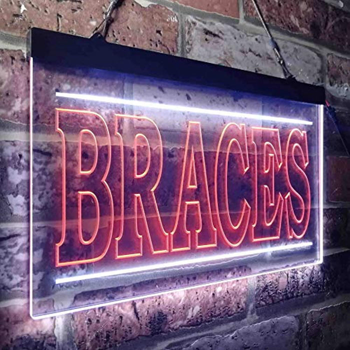 Orthodontist Braces LED Neon Light Sign - Way Up Gifts