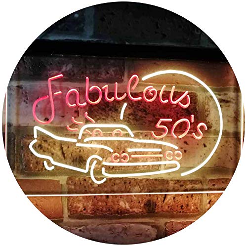 Fabulous 50s LED Neon Light Sign - Way Up Gifts
