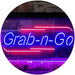 Grab n Go Food Take Away LED Neon Light Sign - Way Up Gifts