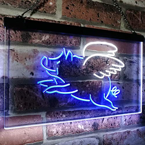 Flying Pig LED Neon Light Sign - Way Up Gifts