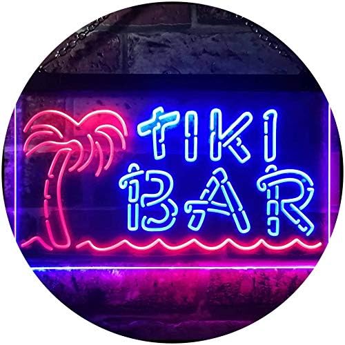 Tiki Bar Palm Tree LED Neon Light Sign - Way Up Gifts