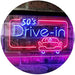 Movie Theater 50s Drive In LED Neon Light Sign - Way Up Gifts
