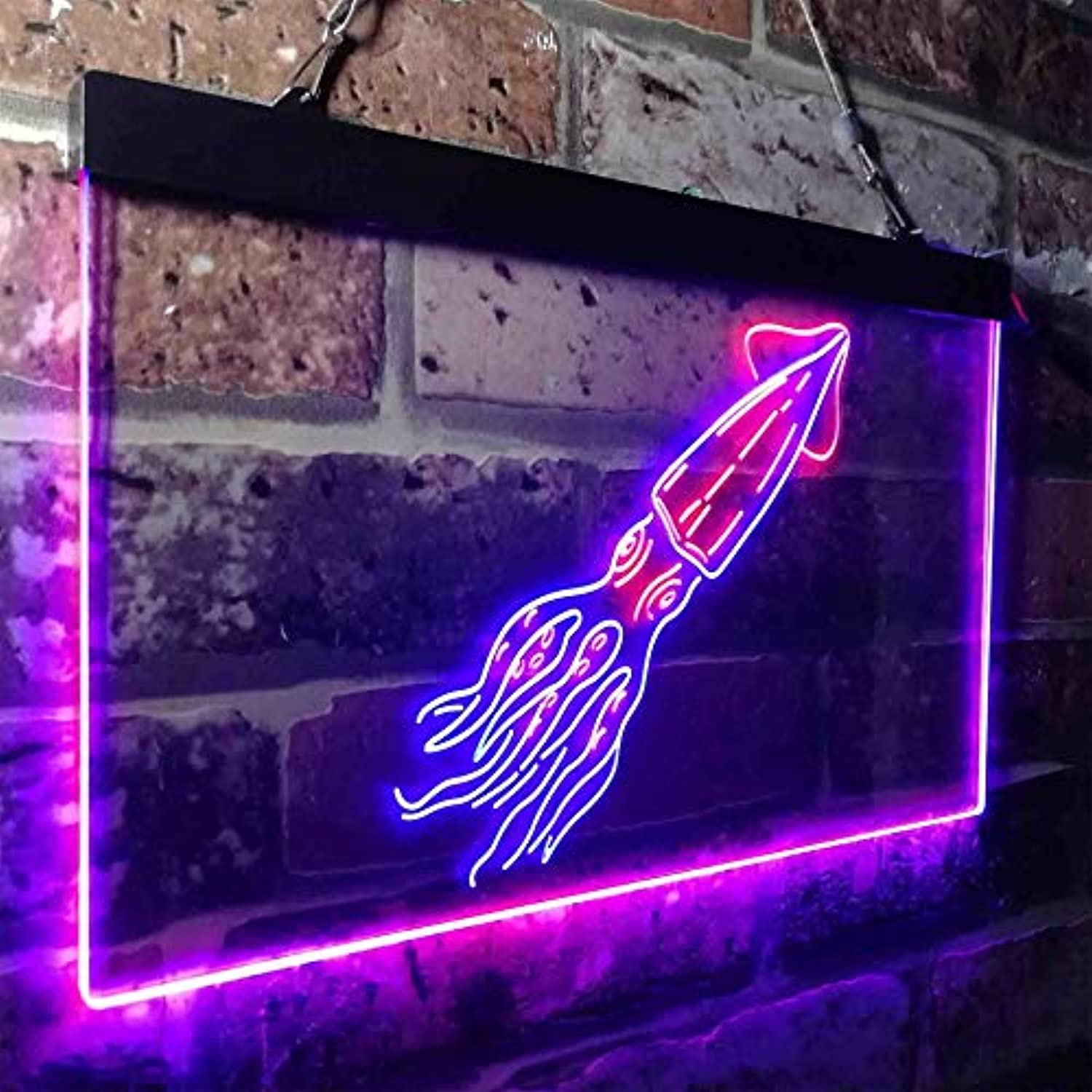 Squid Animal Ocean Display LED Neon Light Sign - Way Up Gifts
