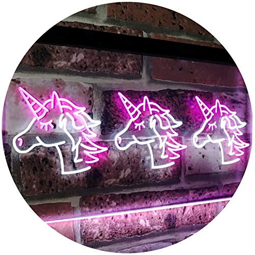 Three Unicorns LED Neon Light Sign - Way Up Gifts