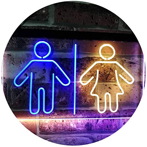 Buy Restrooms LED Neon Light Sign — Way Up Gifts