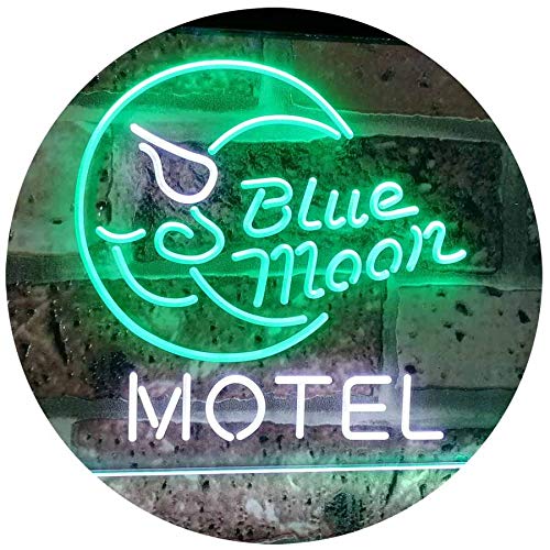 Blue Moon Motel LED Neon Light Sign - Way Up Gifts