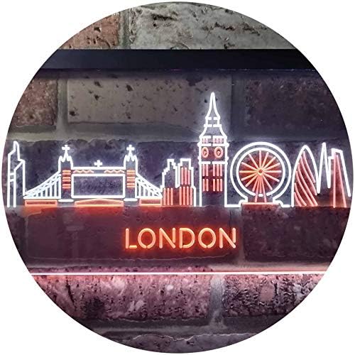 London City Skyline LED Neon Light Sign - Way Up Gifts